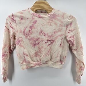 AFRM Sweatshirt Womens Medium Tie Dye Pullover Crewneck Long Sleeve Cotton Blend